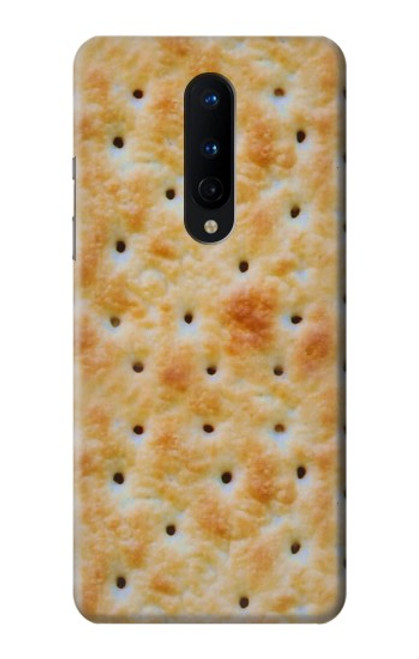 W2987 Crème Biscuits Cracker Etui Coque Housse et Flip Housse Cuir pour OnePlus 8