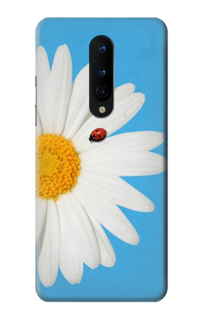 W3043 Coccinelle Daisy millésimé Etui Coque Housse et Flip Housse Cuir pour OnePlus 8