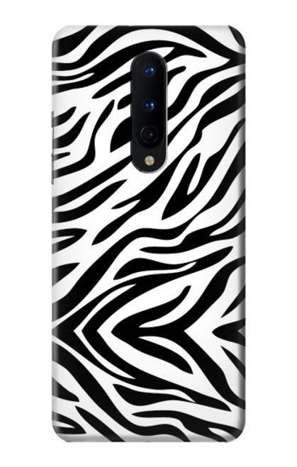 W3056 Zèbre Texture Imprimé graphique Peau Etui Coque Housse et Flip Housse Cuir pour OnePlus 8