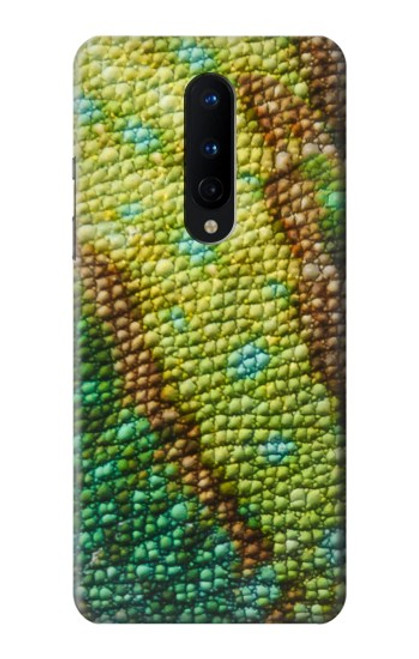 W3057 Imprimé graphique Lezard Peau Etui Coque Housse et Flip Housse Cuir pour OnePlus 8