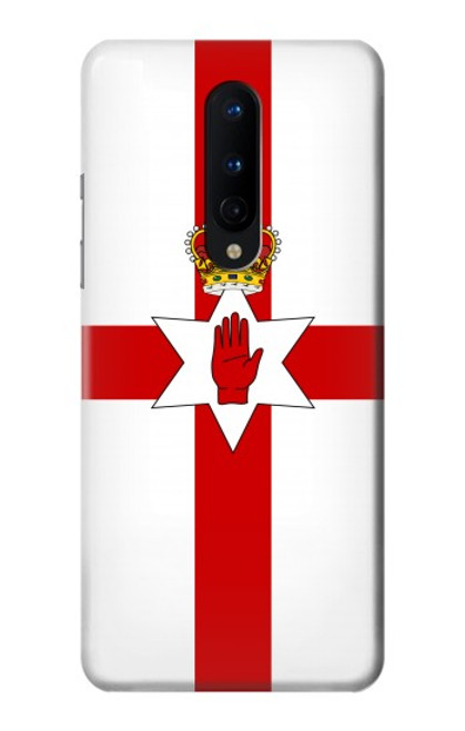 W3089 Drapeau de l'Irlande du Nord Etui Coque Housse et Flip Housse Cuir pour OnePlus 8