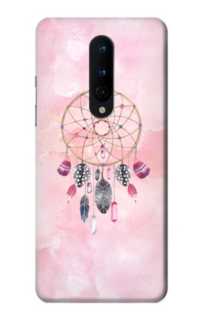 W3094 Peinture Dreamcatcher Aquarelle Etui Coque Housse et Flip Housse Cuir pour OnePlus 8