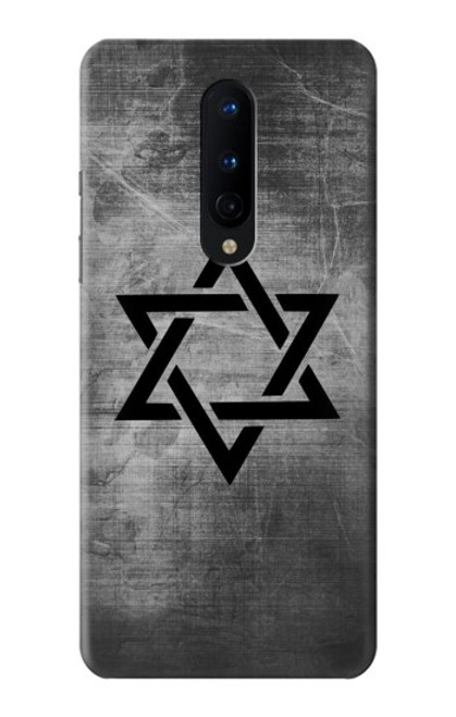 W3107 Judaïsme étoile de David Symbole Etui Coque Housse et Flip Housse Cuir pour OnePlus 8