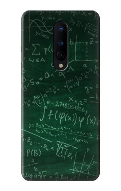 W3190 Formule Math Vertboard Etui Coque Housse et Flip Housse Cuir pour OnePlus 8