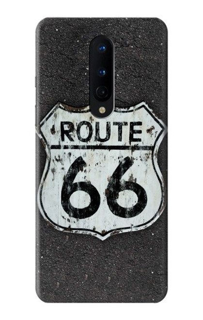 W3207 Route 66 Etui Coque Housse et Flip Housse Cuir pour OnePlus 8