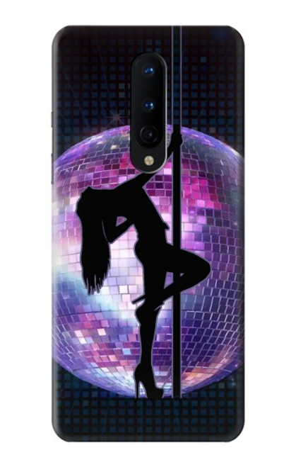 W3284 Disco Pole Fille Danse Etui Coque Housse et Flip Housse Cuir pour OnePlus 8