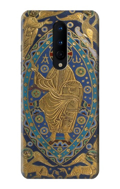 W3620 Livre Couverture Majesty Christ Etui Coque Housse et Flip Housse Cuir pour OnePlus 8