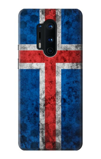 W3000 Islande Football Football Etui Coque Housse et Flip Housse Cuir pour OnePlus 8 Pro