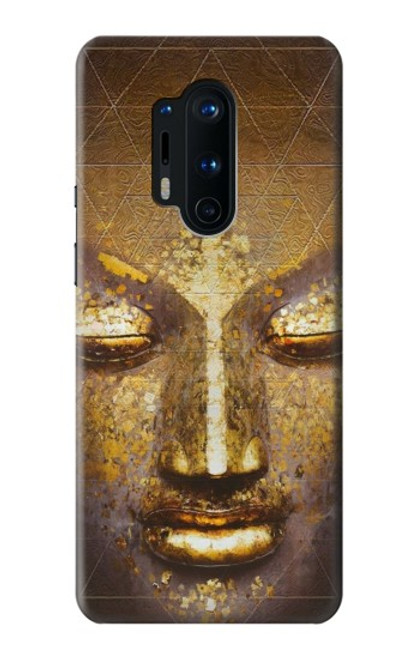 W3189 Magique Yantra Bouddha Visage Etui Coque Housse et Flip Housse Cuir pour OnePlus 8 Pro