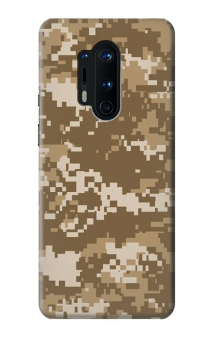 W3294 Armée Tan Coyote Camo Désert Camouflage Etui Coque Housse et Flip Housse Cuir pour OnePlus 8 Pro