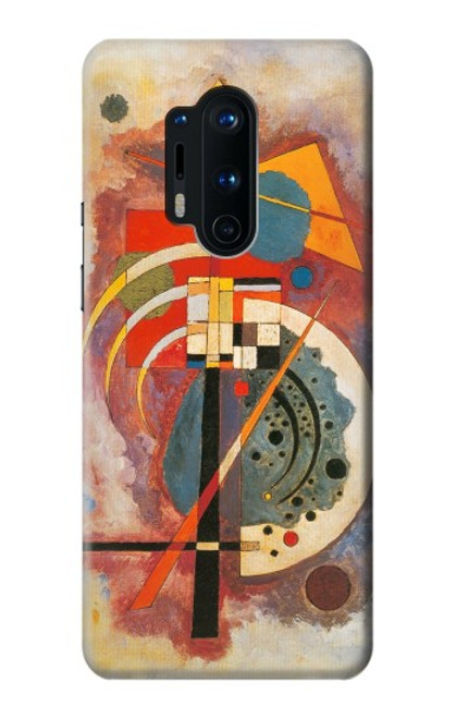 W3337 Wassily Kandinsky Hommage a Grohmann Etui Coque Housse et Flip Housse Cuir pour OnePlus 8 Pro