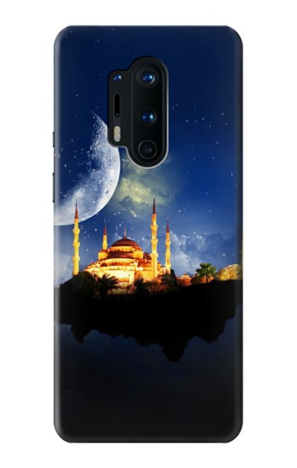 W3506 islamique Ramadan Etui Coque Housse et Flip Housse Cuir pour OnePlus 8 Pro