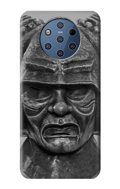 W1827 Japon Samurai Casque Etui Coque Housse et Flip Housse Cuir pour Nokia 9 PureView