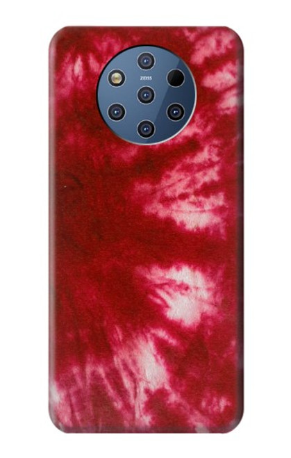 W2480 Tie dye rouge Etui Coque Housse et Flip Housse Cuir pour Nokia 9 PureView