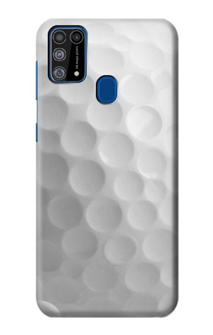 W2960 Blanc Balle de golf Etui Coque Housse et Flip Housse Cuir pour Samsung Galaxy M31