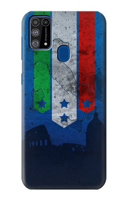 W2983 Italie Football Football Etui Coque Housse et Flip Housse Cuir pour Samsung Galaxy M31