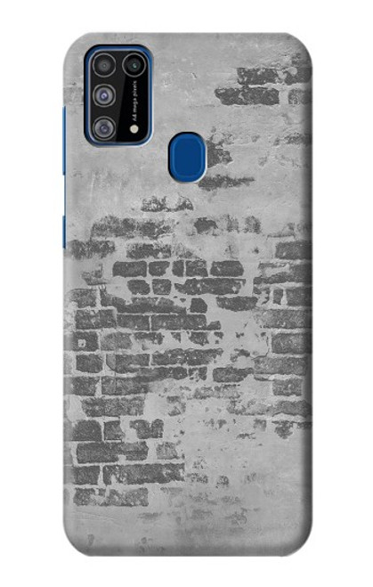 W3093 Vieux mur de briques Etui Coque Housse et Flip Housse Cuir pour Samsung Galaxy M31