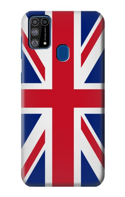 W3103 Drapeau du Royaume-Uni Etui Coque Housse et Flip Housse Cuir pour Samsung Galaxy M31