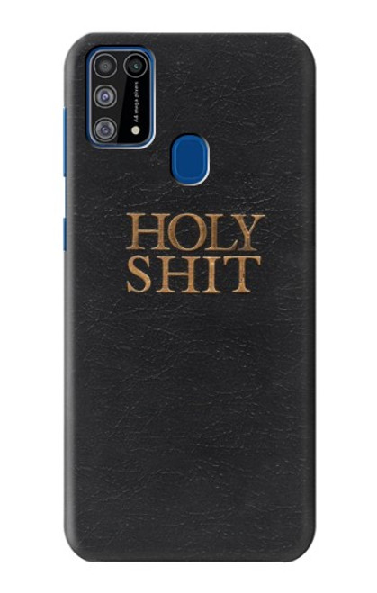 W3166 Drôle Holy Shit Etui Coque Housse et Flip Housse Cuir pour Samsung Galaxy M31