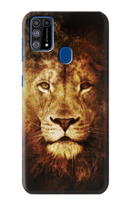 W3182 Lion Etui Coque Housse et Flip Housse Cuir pour Samsung Galaxy M31