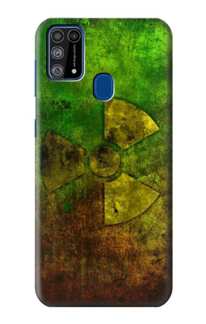 W3202 Symbole de danger radioactif nucléaire Etui Coque Housse et Flip Housse Cuir pour Samsung Galaxy M31