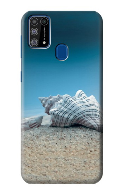 W3213 Coquilles de mer sous la mer Etui Coque Housse et Flip Housse Cuir pour Samsung Galaxy M31