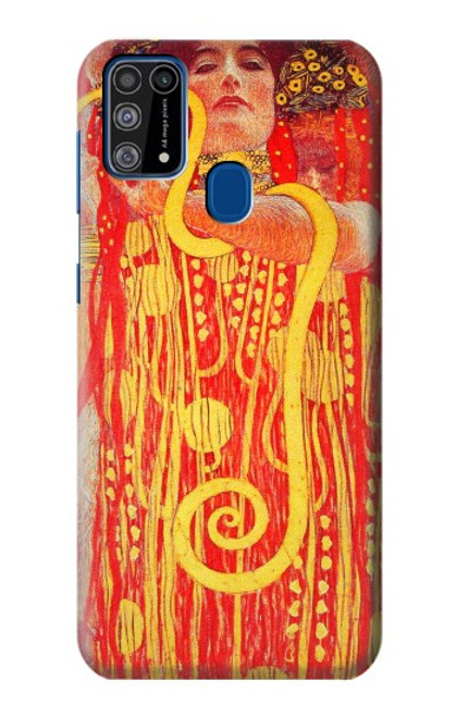 W3352 Gustav Klimt Médecine Etui Coque Housse et Flip Housse Cuir pour Samsung Galaxy M31