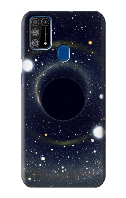 W3617 Noir trou Etui Coque Housse et Flip Housse Cuir pour Samsung Galaxy M31