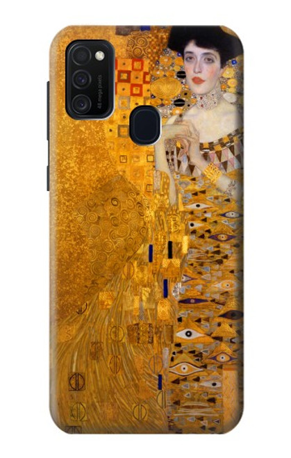 W3332 Gustav Klimt Adele Bloch Bauer Etui Coque Housse et Flip Housse Cuir pour Samsung Galaxy M21