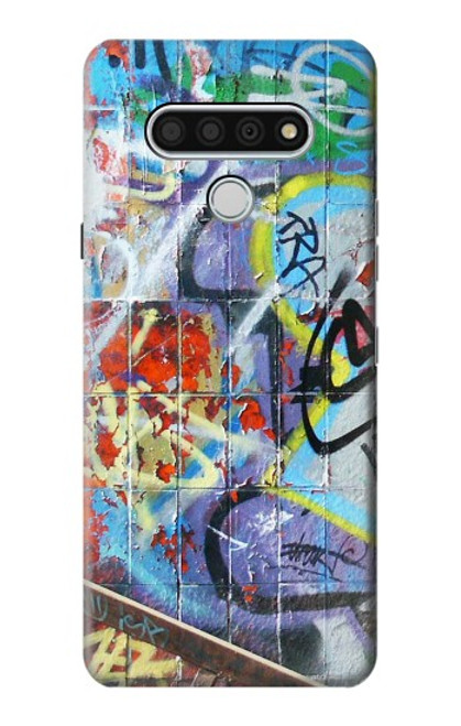 W0588 mur de graffiti Etui Coque Housse et Flip Housse Cuir pour LG Stylo 6