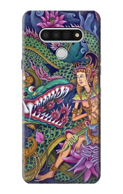 W1240 Peinture Bali Etui Coque Housse et Flip Housse Cuir pour LG Stylo 6