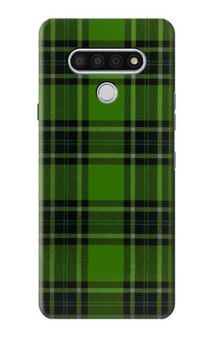 W2373 Motif vert Tartan Etui Coque Housse et Flip Housse Cuir pour LG Stylo 6