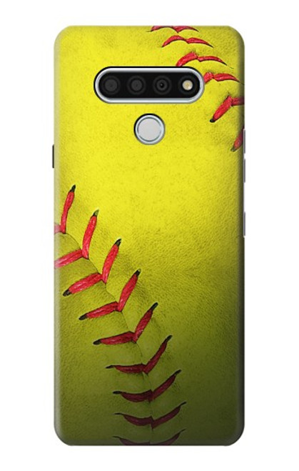 W3031 Softball balle jaune Etui Coque Housse et Flip Housse Cuir pour LG Stylo 6