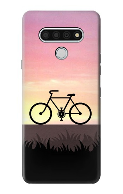 W3252 vélo Coucher de soleil Etui Coque Housse et Flip Housse Cuir pour LG Stylo 6