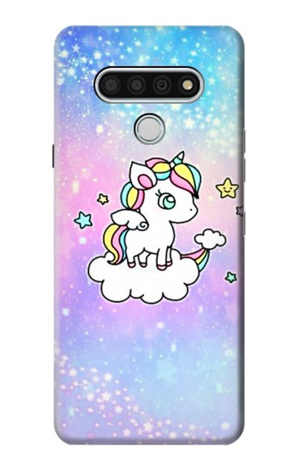 W3256 Mignon Licorne Etui Coque Housse et Flip Housse Cuir pour LG Stylo 6