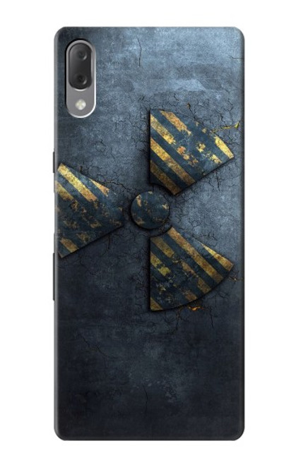 W3438 danger radioactif Etui Coque Housse et Flip Housse Cuir pour Sony Xperia L3