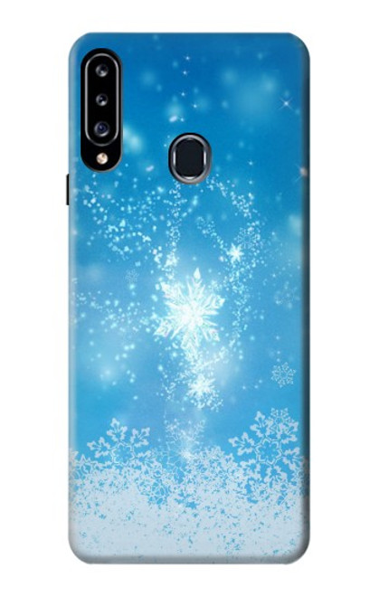 W2923 sortes Congelé neige Magie des Etui Coque Housse et Flip Housse Cuir pour Samsung Galaxy A20s