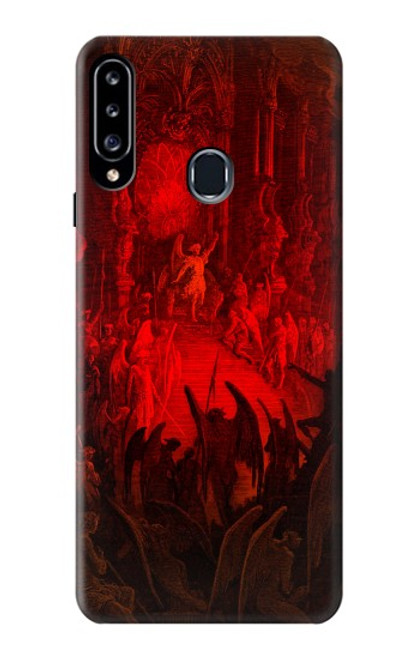 W3583 Paradis perdu Satan Etui Coque Housse et Flip Housse Cuir pour Samsung Galaxy A20s