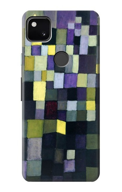 W3340 Architecture Paul Klee Etui Coque Housse et Flip Housse Cuir pour Google Pixel 4a