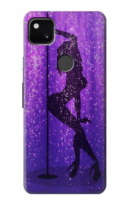 W3400 Pole Dance Etui Coque Housse et Flip Housse Cuir pour Google Pixel 4a