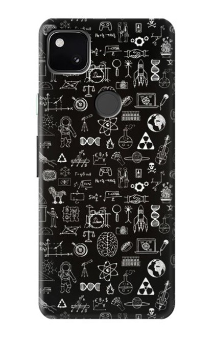 W3426 Noirboard sciences Etui Coque Housse et Flip Housse Cuir pour Google Pixel 4a