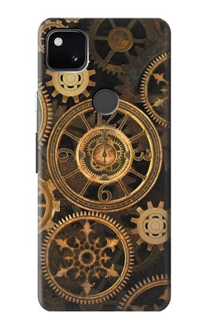 W3442 vitesse d'horloge Etui Coque Housse et Flip Housse Cuir pour Google Pixel 4a