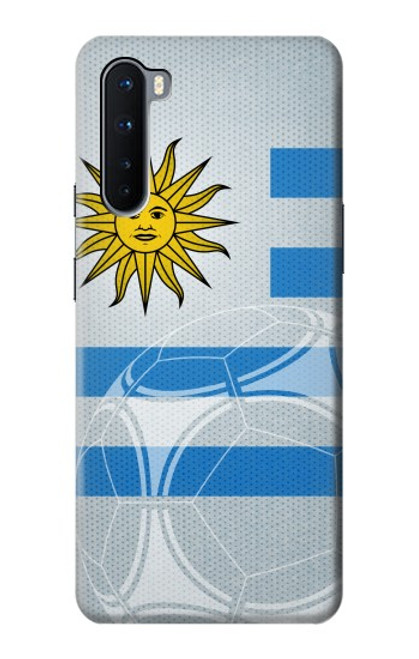 W2995 Uruguay Football Football Etui Coque Housse et Flip Housse Cuir pour OnePlus Nord