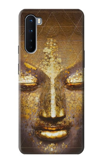 W3189 Magique Yantra Bouddha Visage Etui Coque Housse et Flip Housse Cuir pour OnePlus Nord