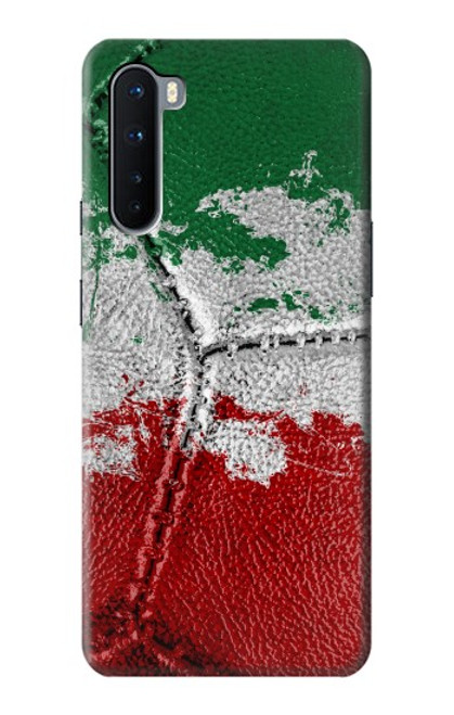 W3318 Italie Drapeau graphique Football Millésime Etui Coque Housse et Flip Housse Cuir pour OnePlus Nord