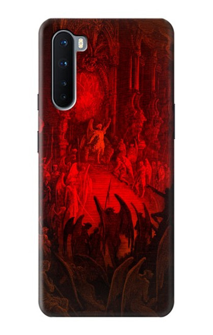 W3583 Paradis perdu Satan Etui Coque Housse et Flip Housse Cuir pour OnePlus Nord