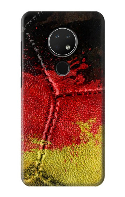 W3303 Allemagne Drapeau graphique Football Millésime Etui Coque Housse et Flip Housse Cuir pour Nokia 6.2