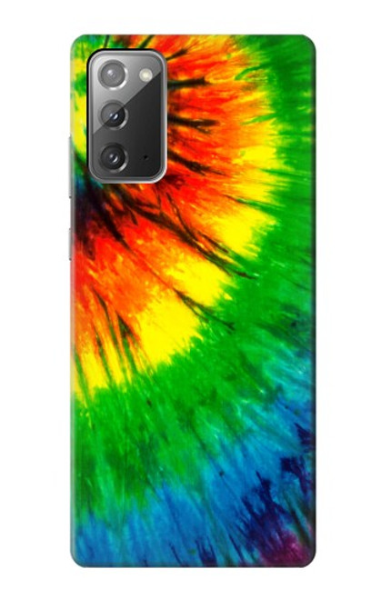 W3422 tie Dye Etui Coque Housse et Flip Housse Cuir pour Samsung Galaxy Note 20