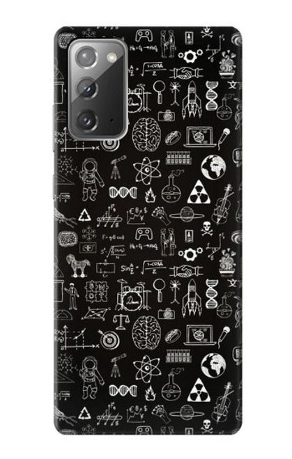 W3426 Noirboard sciences Etui Coque Housse et Flip Housse Cuir pour Samsung Galaxy Note 20