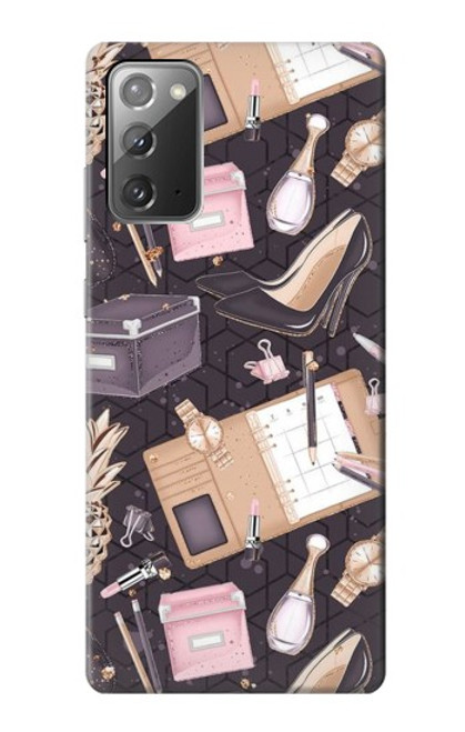 W3448 Mode Etui Coque Housse et Flip Housse Cuir pour Samsung Galaxy Note 20